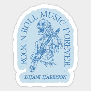 Dhani Harrison /// Skeleton Rock N Roll Sticker